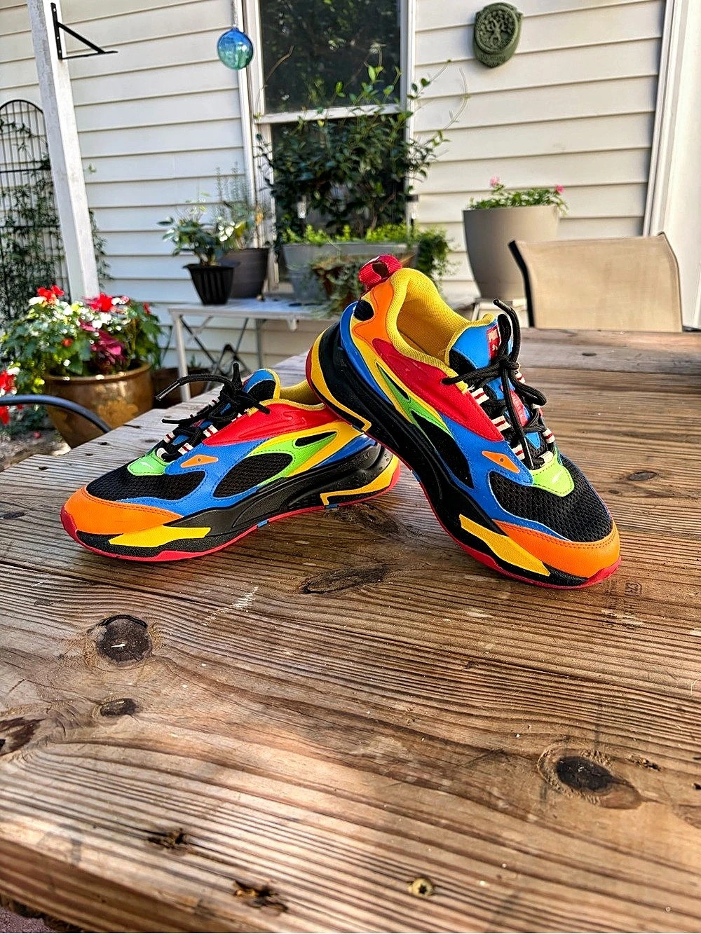 Puma RS-Fast Candy Women’s 6 Multicolor Chunky Sneakers 384750-01